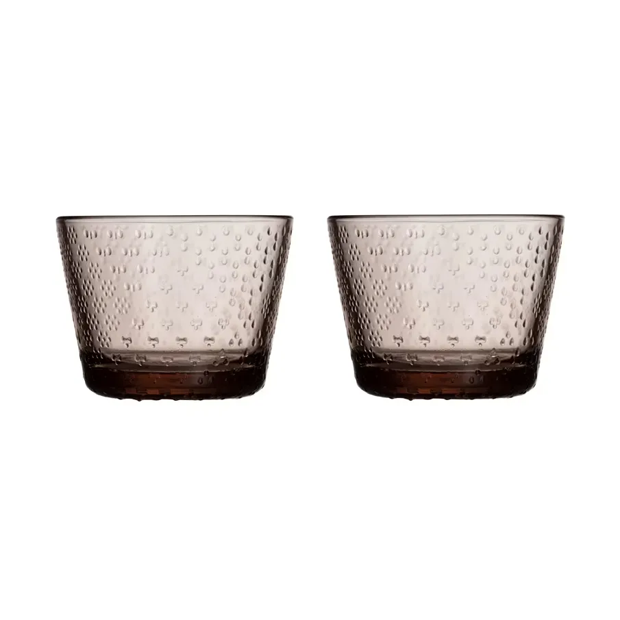 Tundra drinkglas 16 cl 2-pack, Linnen Iittala