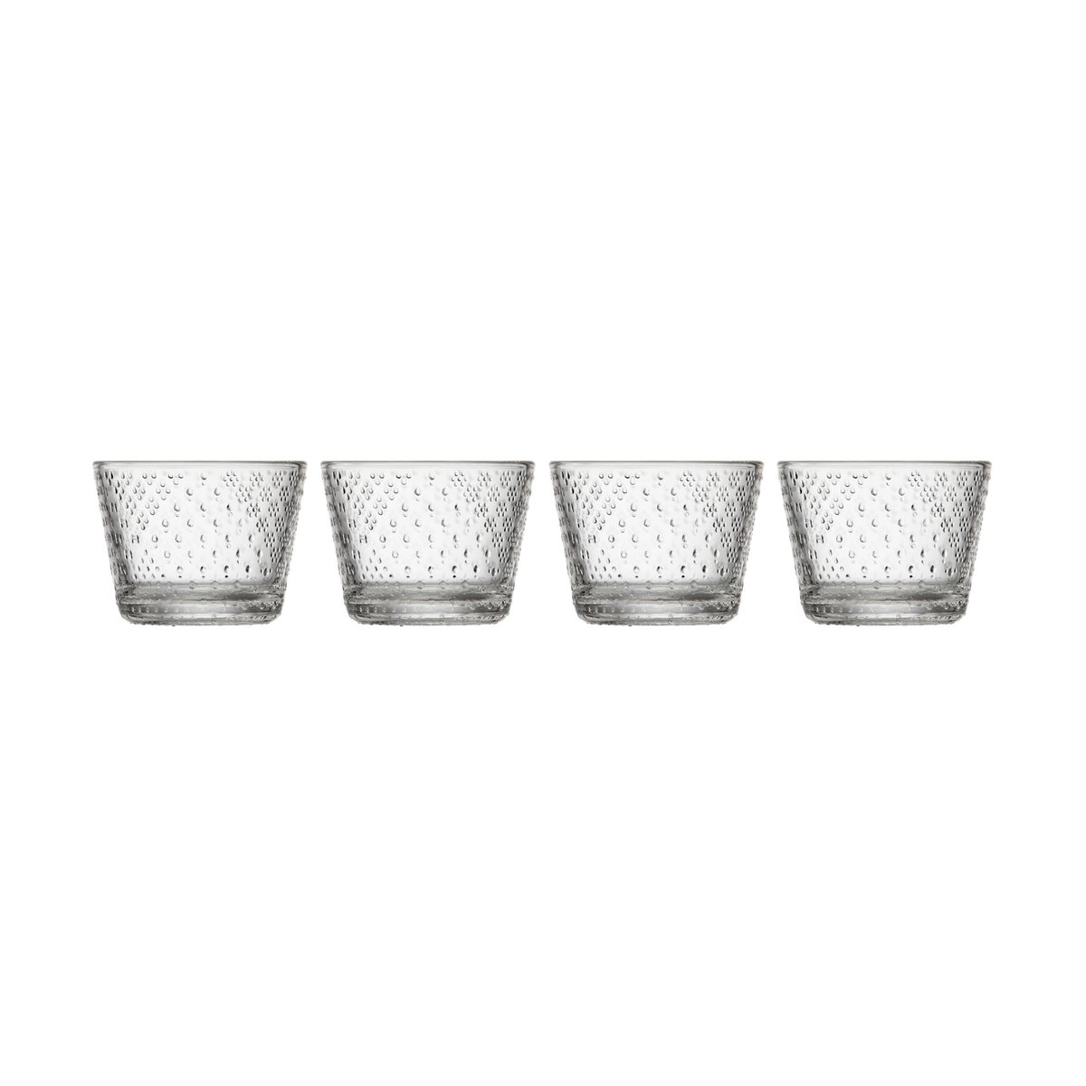 Iittala Tundra drinkglas 16 cl 4-pack Transparant | Scandinavisch Interieur | Drinkglazen | Transparant