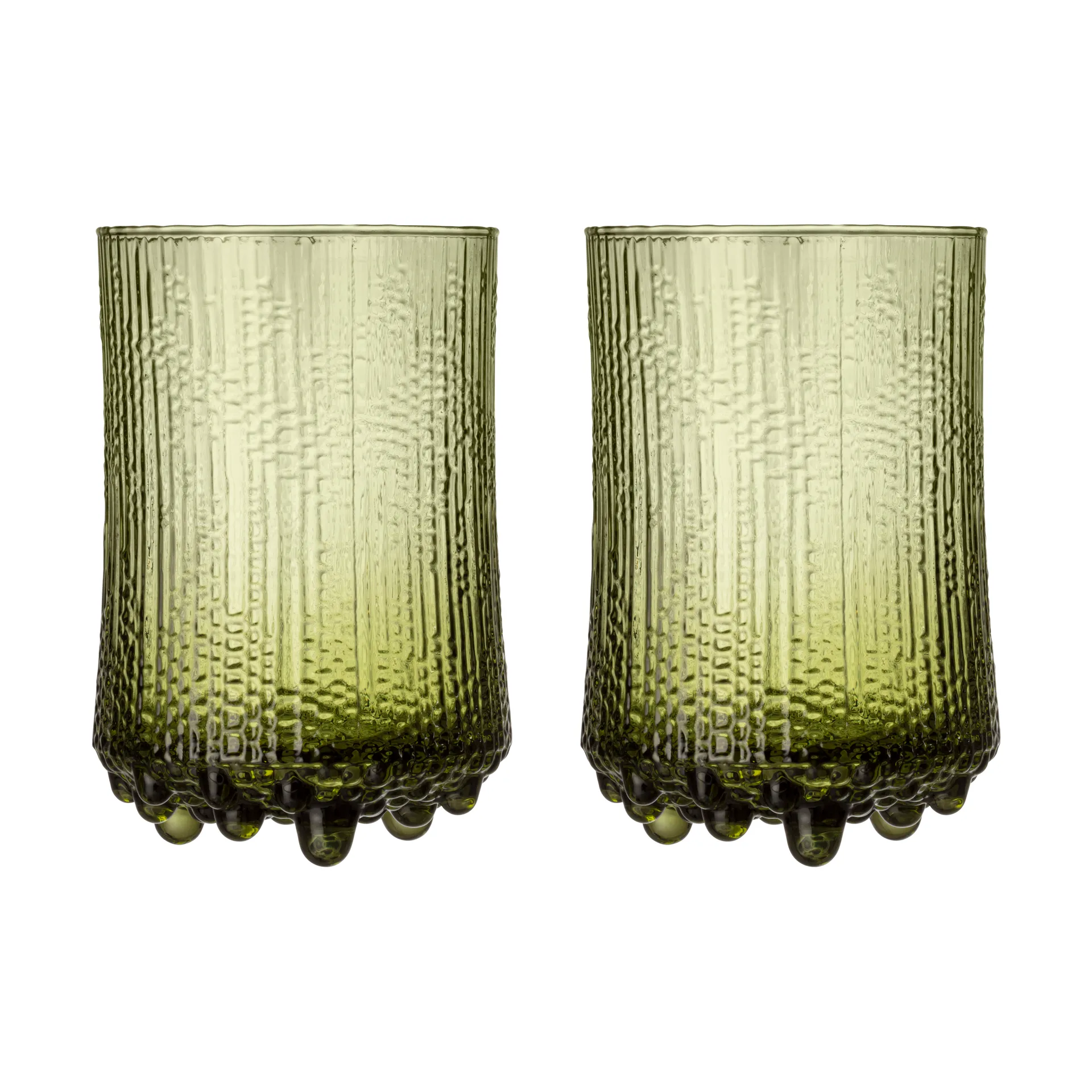 Ultima Thule bierglas Fins zand 38 cl 2-pack, Groen Iittala