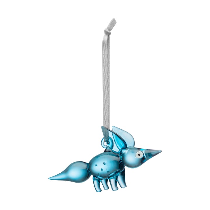 Vulpes glasdecoratie 11,5 cm - Blauw - Iittala