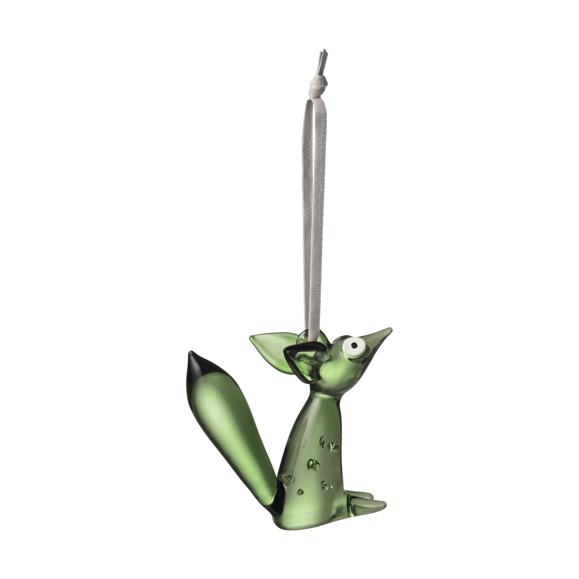 Vulpes glasdecoratie 8 cm, Groen Iittala
