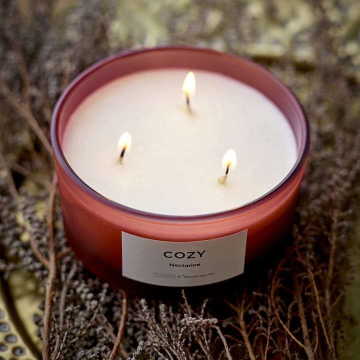 Cozy Nectarine geurkaars, 250 g Illume x Bloomingville