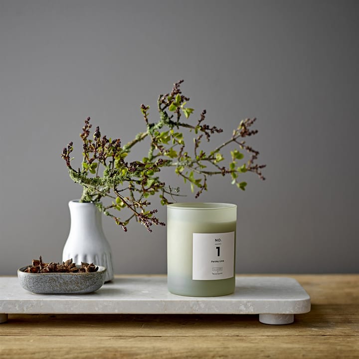 NO. 1 Parsley Lime geurkaars, 200 g + Giftbox Illume x Bloomingville