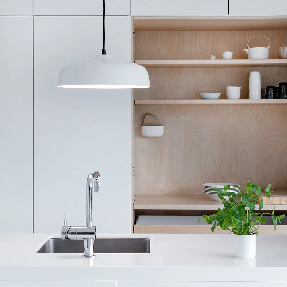 Candeo Air hanglamp, wit Innolux