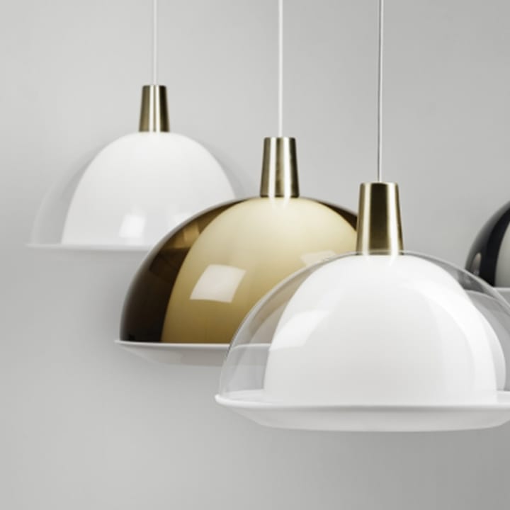 Kuplat hanglamp, rookgrijs, klein Innolux