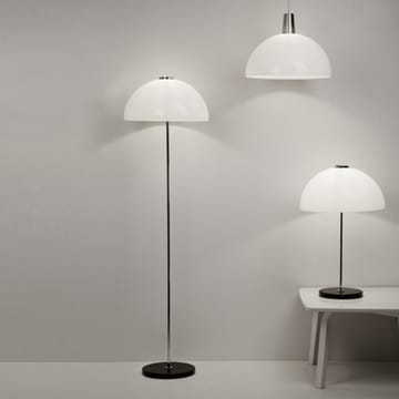 Kupoli vloerlamp - Wit-messingdetails-witte lampenkap - Innolux
