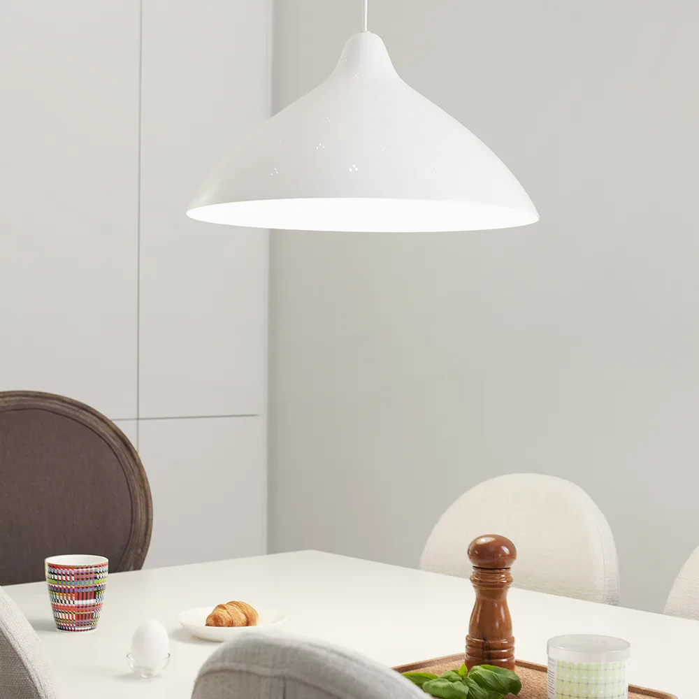 Lisa 450 hanglamp, wit Innolux
