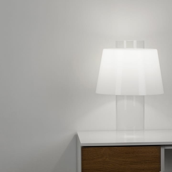 Modern Art tafellamp, transparant Innolux