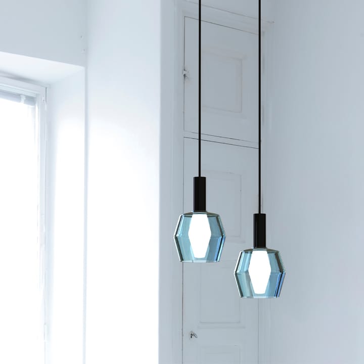Polygon hanglamp, transparant glas Innolux