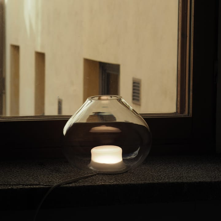 Sula tafellamp, transparant glas Innolux