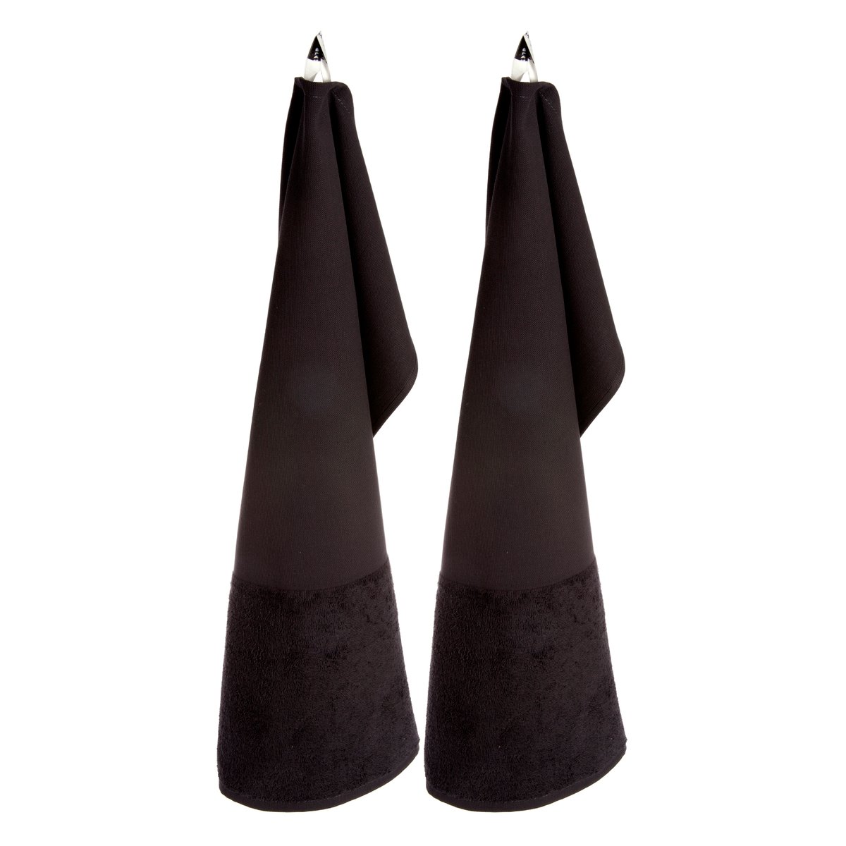 Iris hantverk handdoek Antracit (grijs) | Scandinavisch Interieur | Handdoeken | Grijs