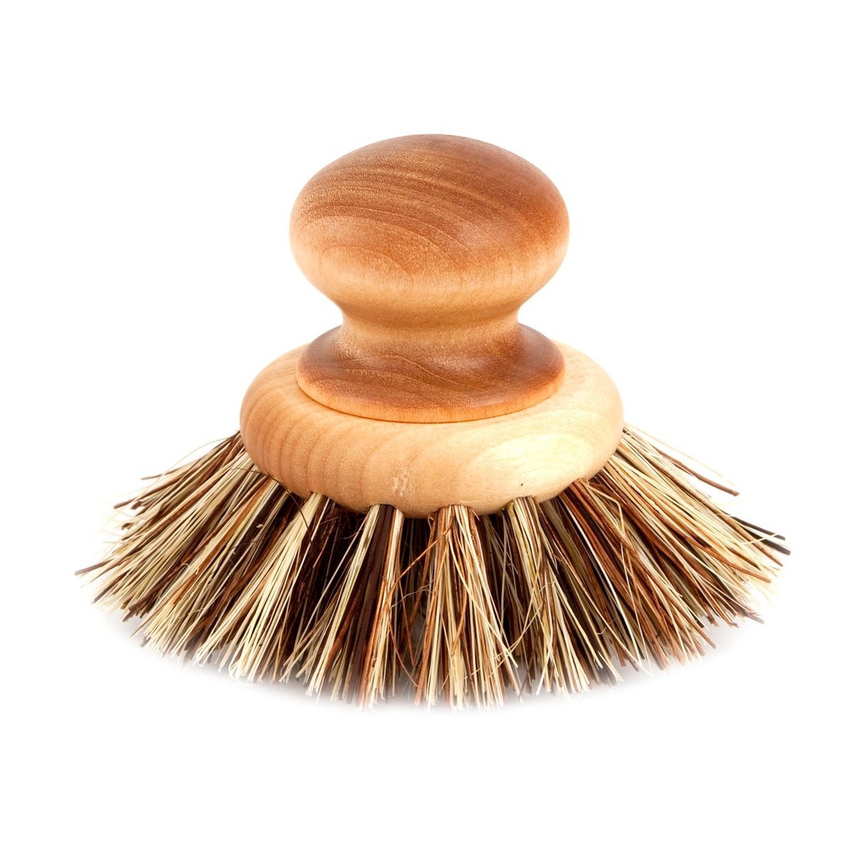 Iris hantverk root-crop borstel rond geolied berk | Scandinavisch Interieur | Overig keukengerei | Bruin