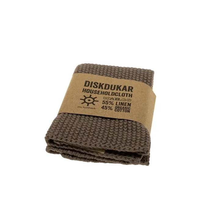 Vaatdoek - Bruin - Iris Hantverk
