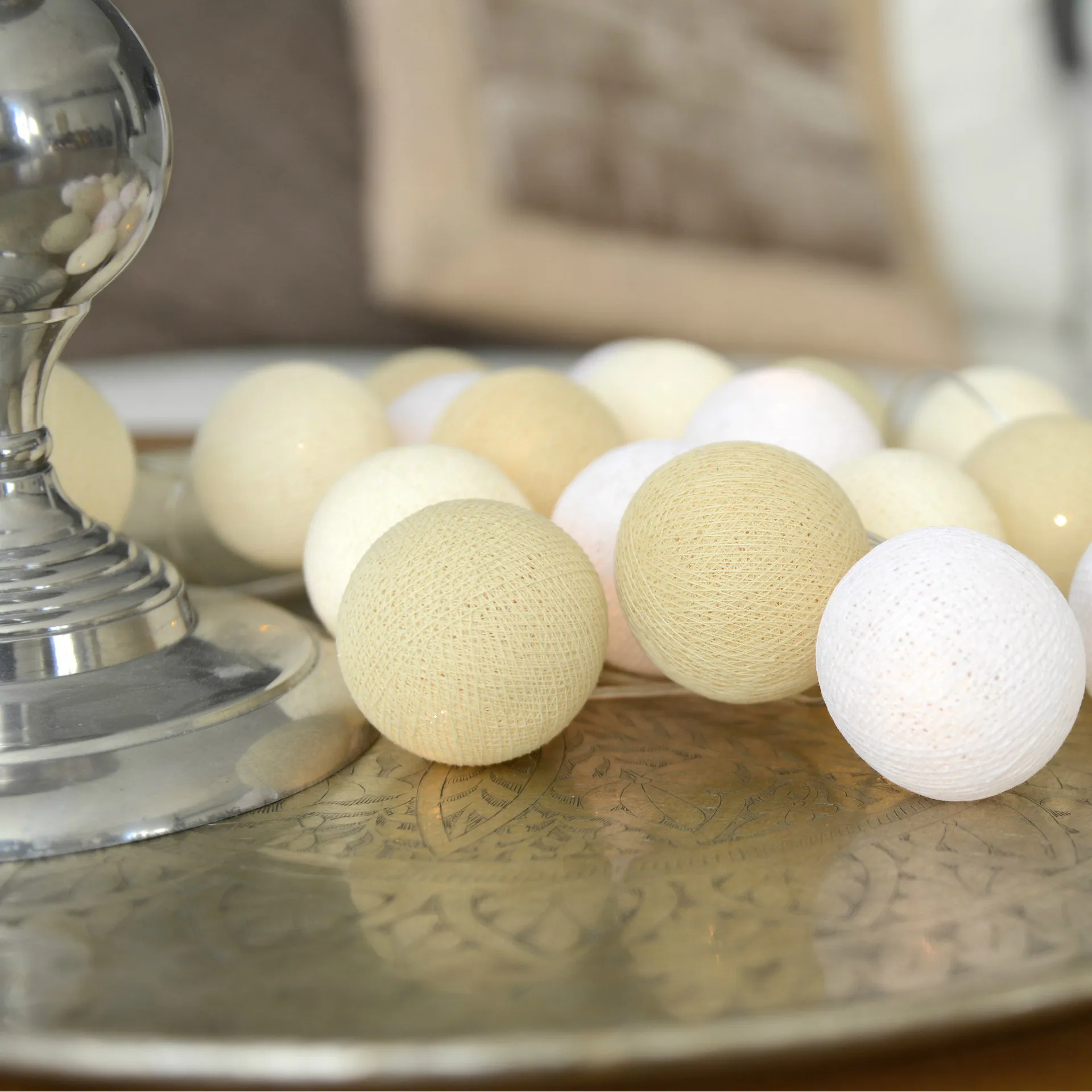 Irislights Crêmig-wit, 20 ballen Irislights