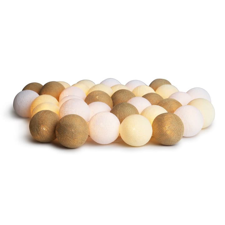 Irislights Crêmig-wit - 35 ballen - Irislights