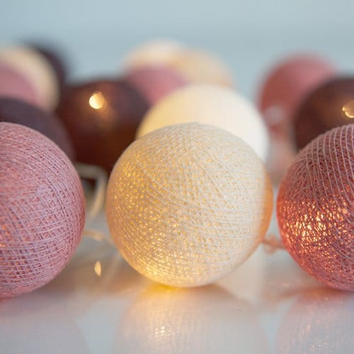 Irislights Dusty Pink, 20 ballen Irislights