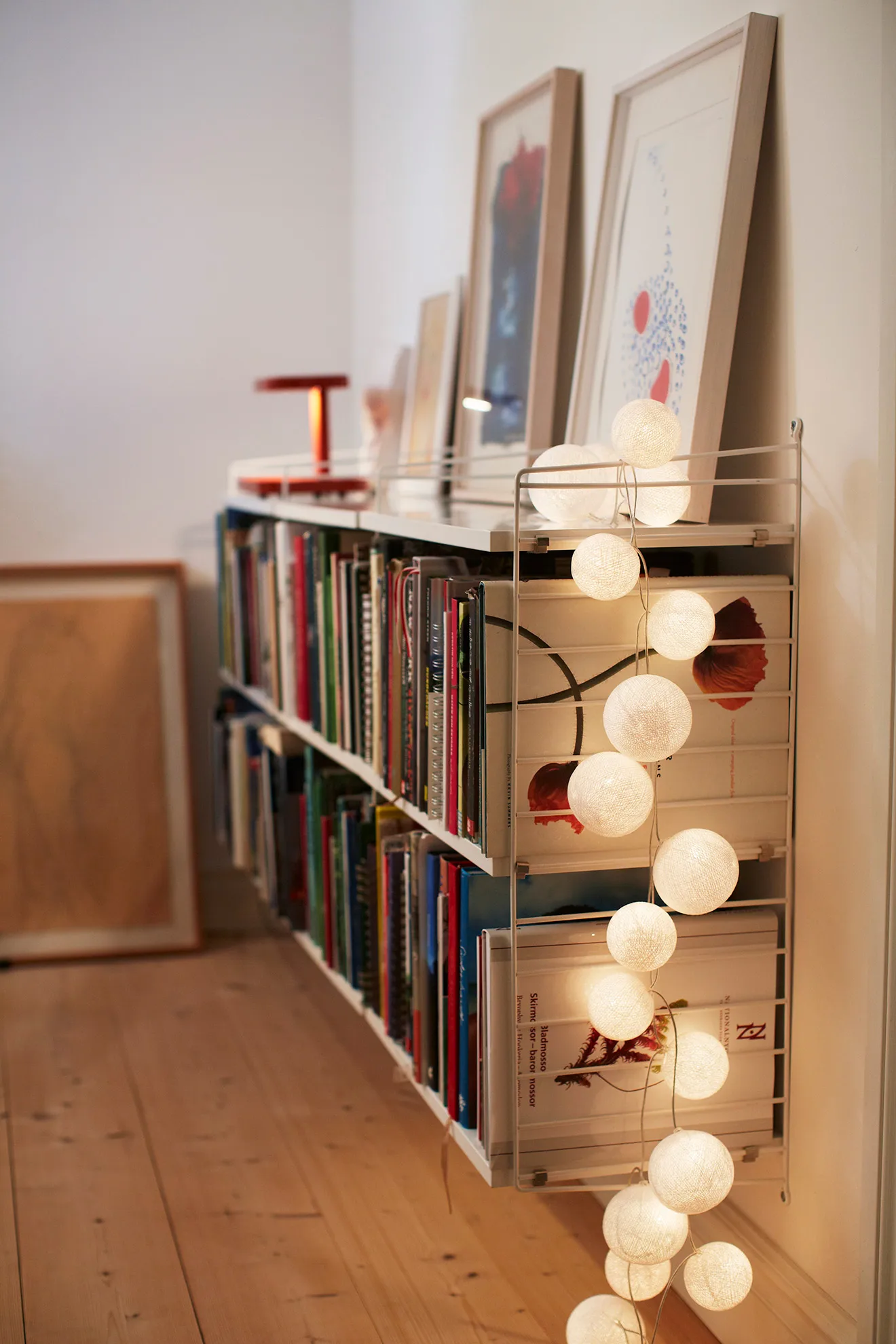 Irislights lichtslinger, Butter yellow, 20 bollar Irislights