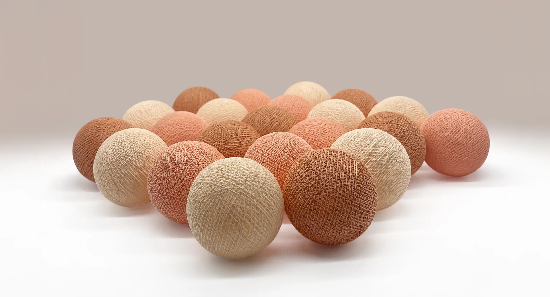 Irislights lichtslinger, Peach, 35 bollar Irislights