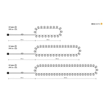 Irislights Shades - 35 bollen - Irislights