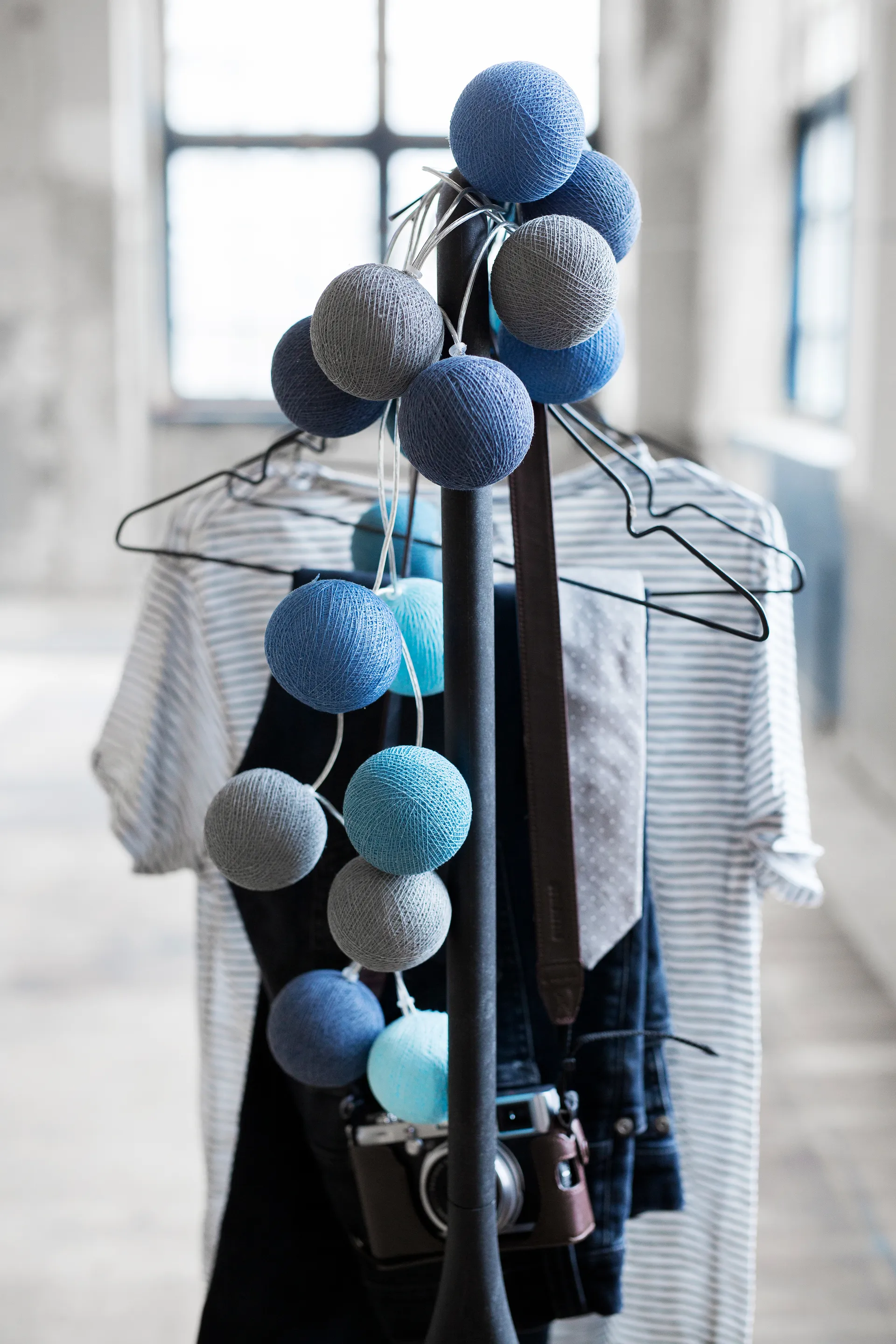 Ocean Blue 35-lichts 390 cm, Blauw Irislights