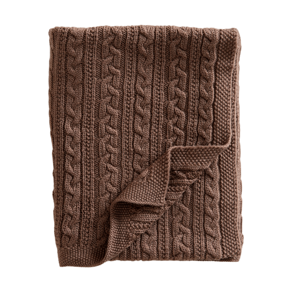 Jack o Juno Babydeken gebreid merinowol 80x100 cm Cookie