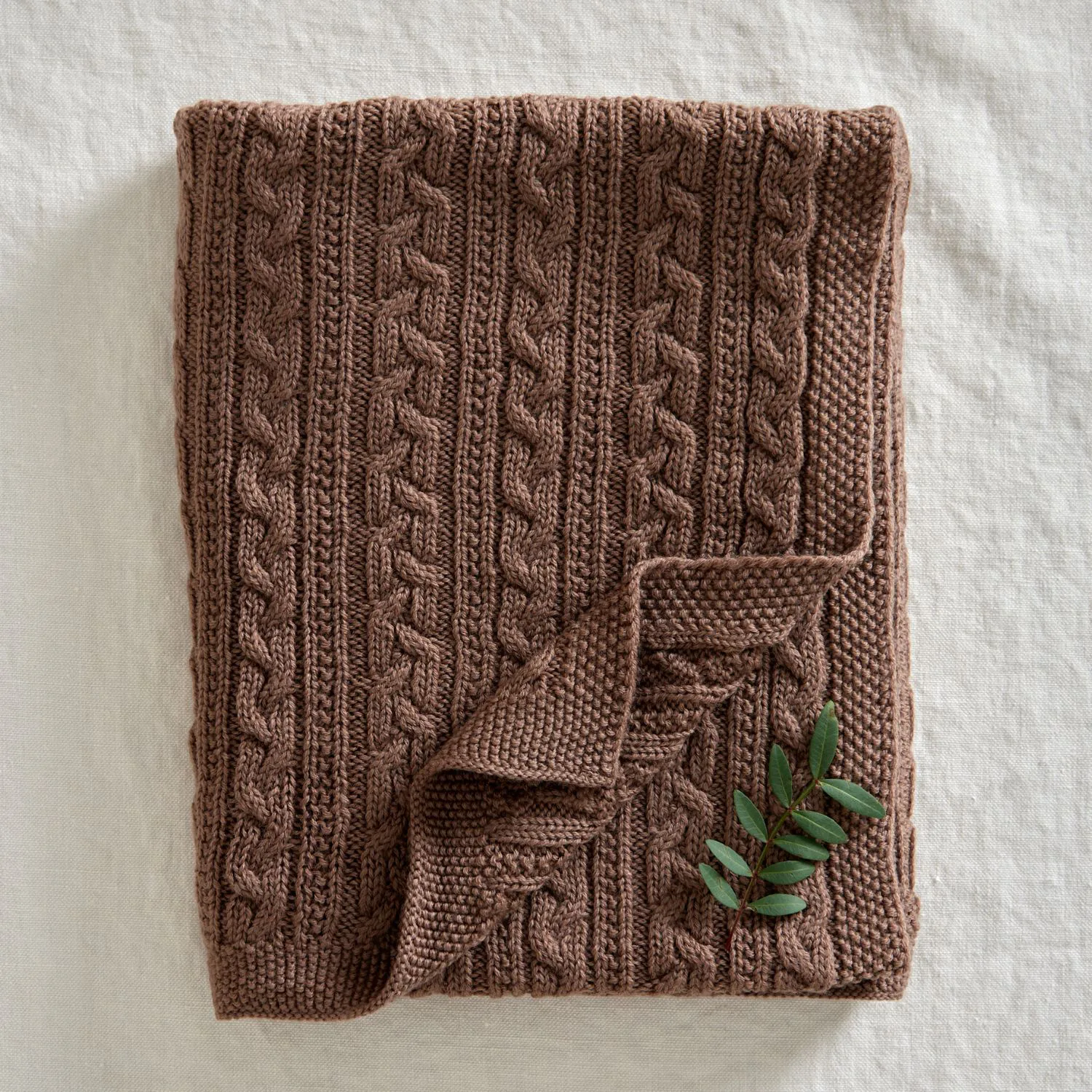 Babydeken gebreid merinowol 80x100 cm, Cookie Jack o Juno