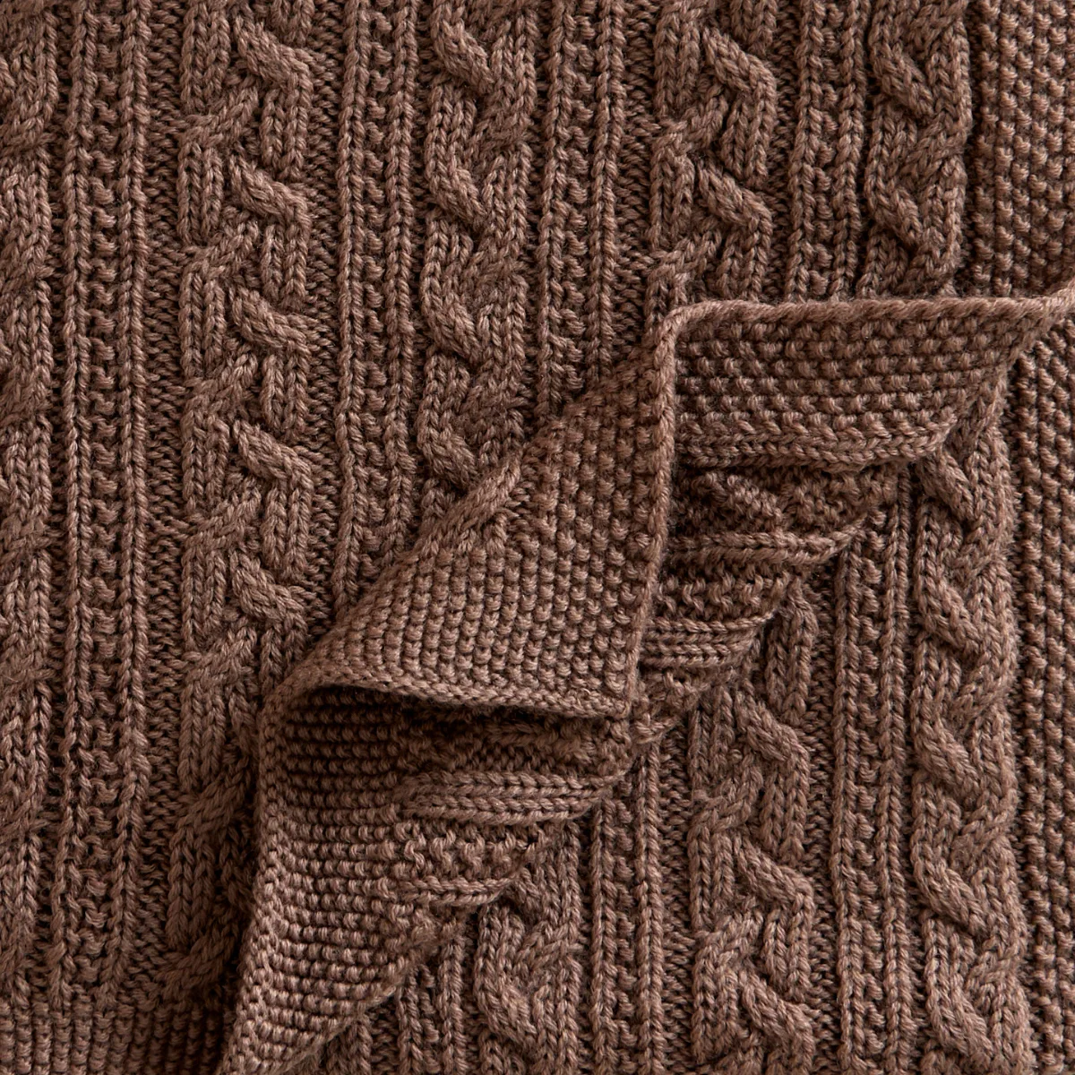 Babydeken gebreid merinowol 80x100 cm, Cookie Jack o Juno