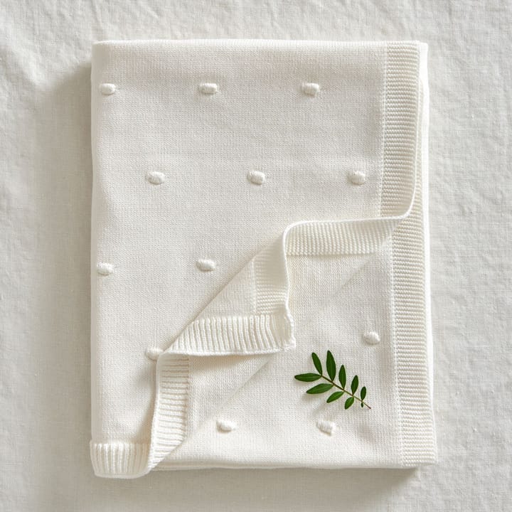 Bubble gebreide babydeken 80x100 cm, Pearl Jack o Juno