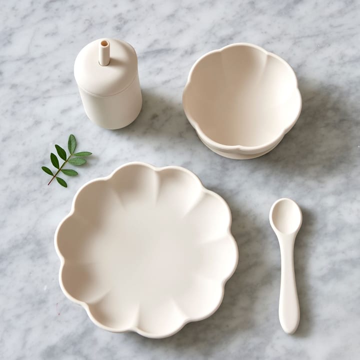 Little Poppy kinderservies 4-delig, Cream Jack o Juno