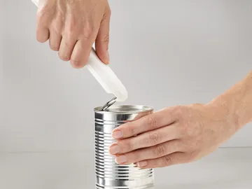 Cando plus blikopener 18 cm - Donkergrijs - Joseph Joseph