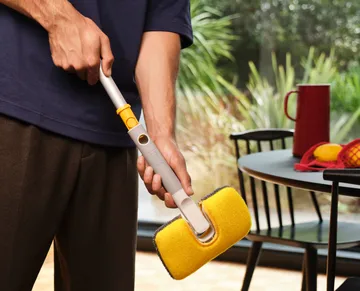 Cleantech telescoopsteel - Silver - Joseph Joseph