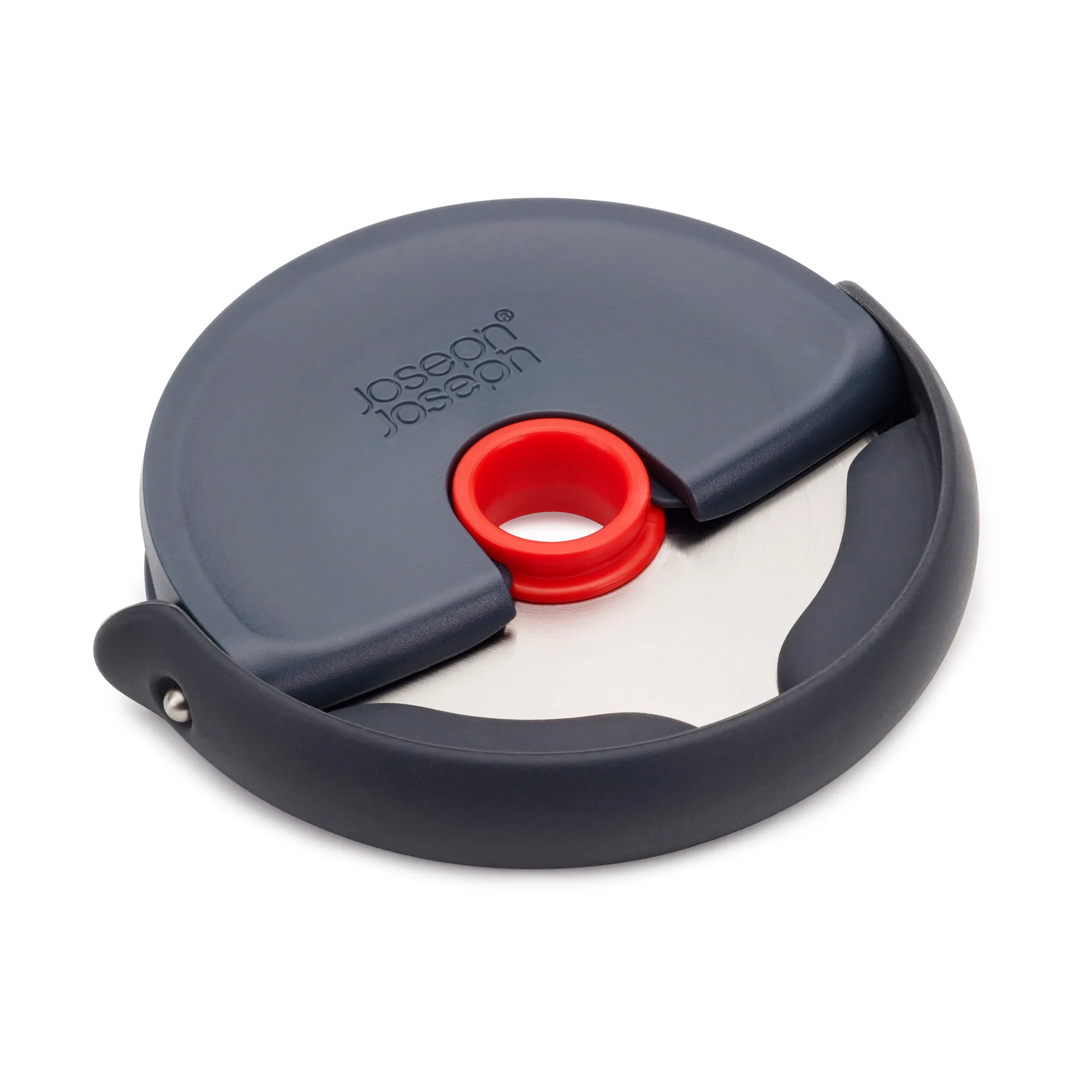 Disc easy clean pizzasnijder 12,1 cm, Grijs-roestvrij staal Joseph Joseph