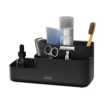 Easystore wastafel-organizer 24,8 cm - Zwart - Joseph Joseph