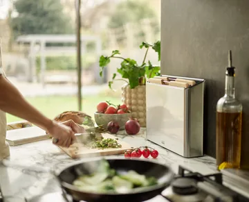 Folio steel snijplank 3-delig - Bamboe-staal - Joseph Joseph