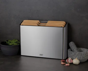 Folio steel snijplank 3-delig - Bamboe-staal - Joseph Joseph