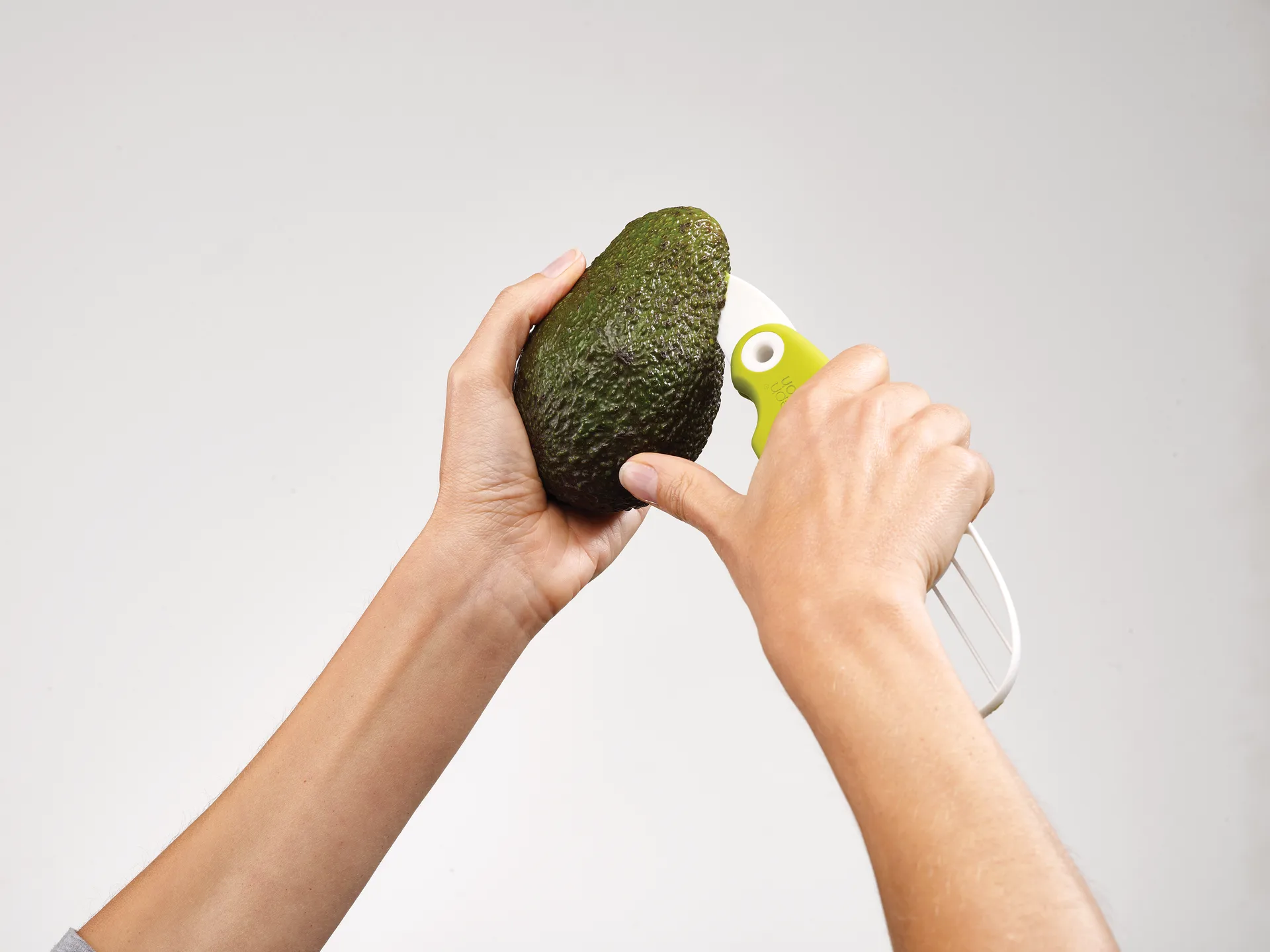 Goavocado 3-in-1 avocado snijder, Groen-wit Joseph Joseph