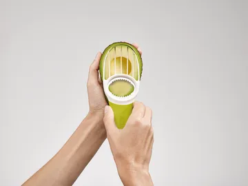 Goavocado 3-in-1 avocado snijder - Groen-wit - Joseph Joseph