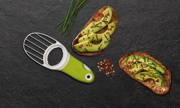 Goavocado 3-in-1 avocado snijder - Groen-wit - Joseph Joseph