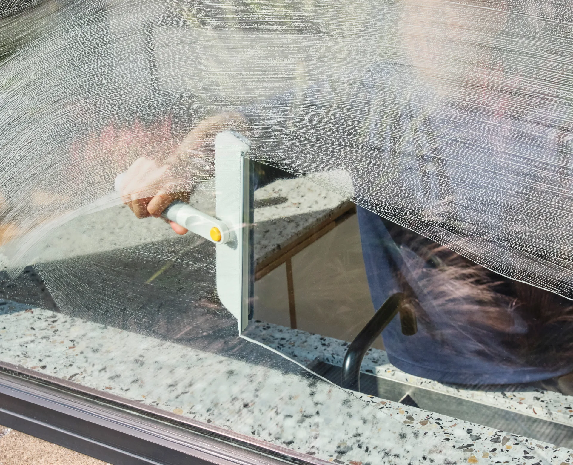 Joseph Joseph Cleantech 2-in-1 raamwisser, Stone Joseph Joseph