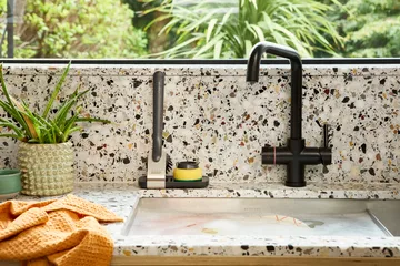 Joseph Joseph Sinktech afwasborstel groot staalrek - Grey - Joseph Joseph