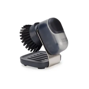 Joseph Joseph Sinktech handafwasborstel met standaard - Clear - Joseph Joseph