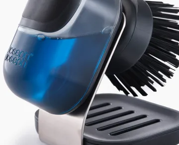 Joseph Joseph Sinktech handafwasborstel met standaard - Clear - Joseph Joseph