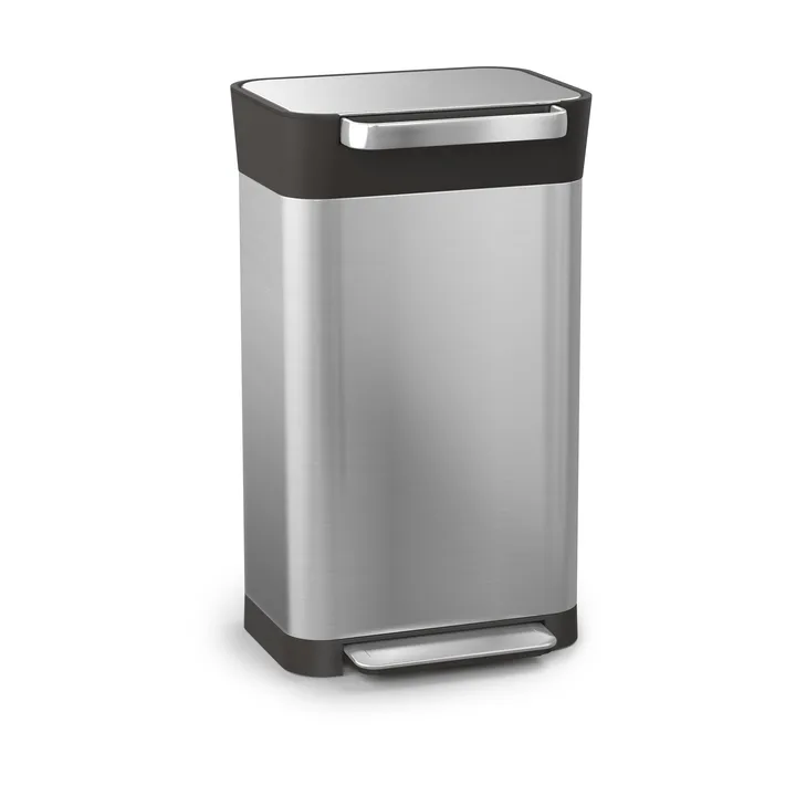 Joseph Joseph Titan afvalvermaler pedaalemmer 30 L - Stainless steel - Joseph Joseph
