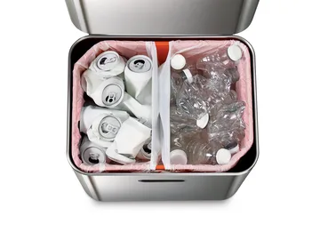 Joseph Joseph Totem Max vuilnisbak 60 L - Stainless steel - Joseph Joseph