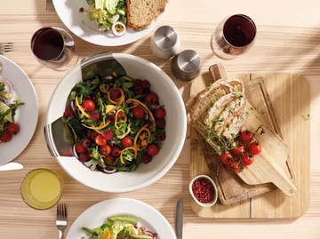 Milltop zout- en pepermolen 2-delig - Grijs-wit - Joseph Joseph