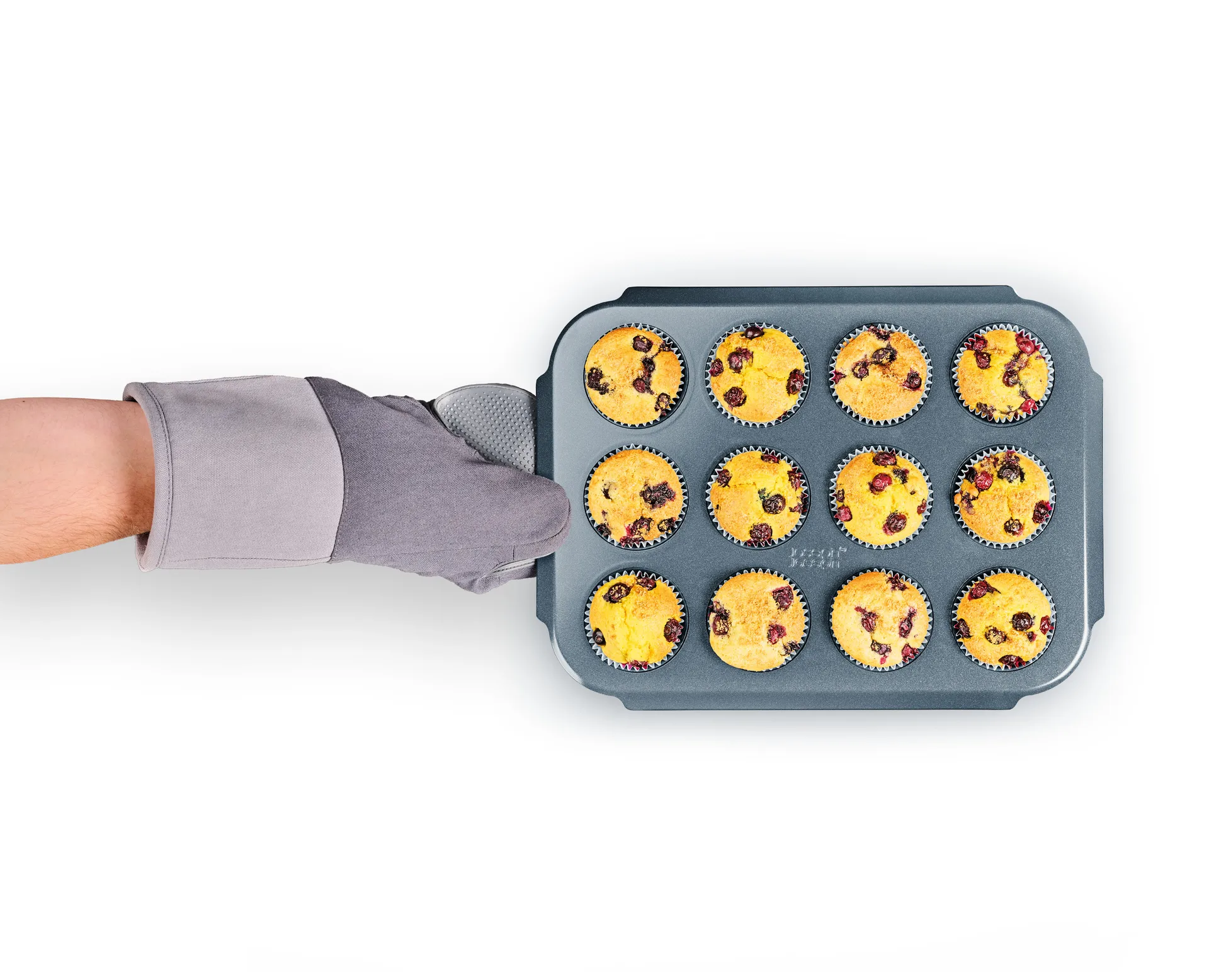 Nest bake muffinsvorm 41 cm, Blauw Joseph Joseph