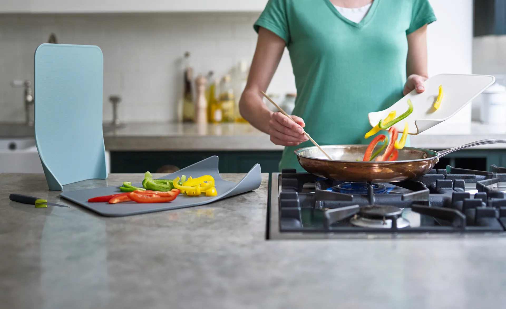 Nest chop snijplank, Opal Joseph Joseph