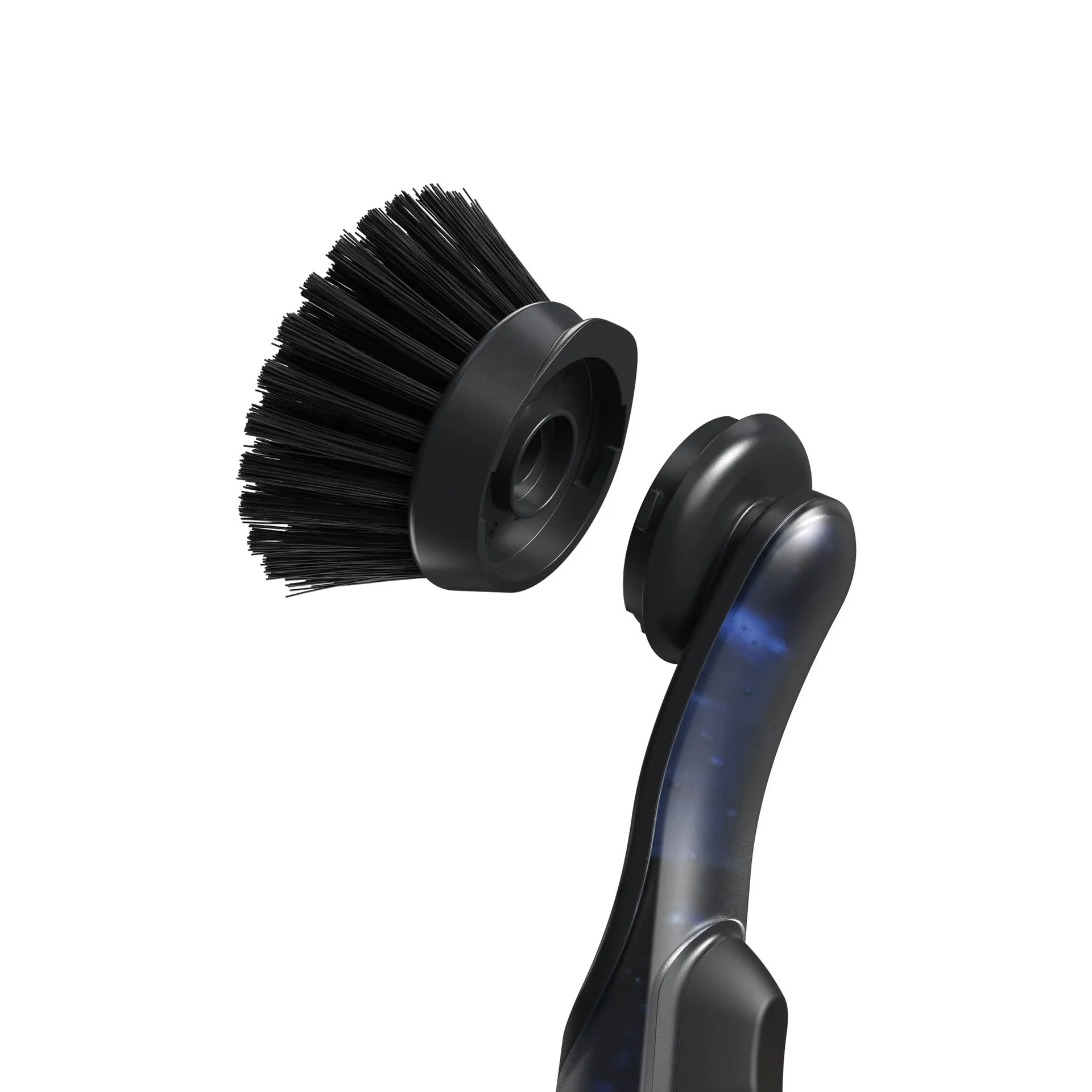 Sinktech afwasborstel met vervangingskop, Clear Joseph Joseph