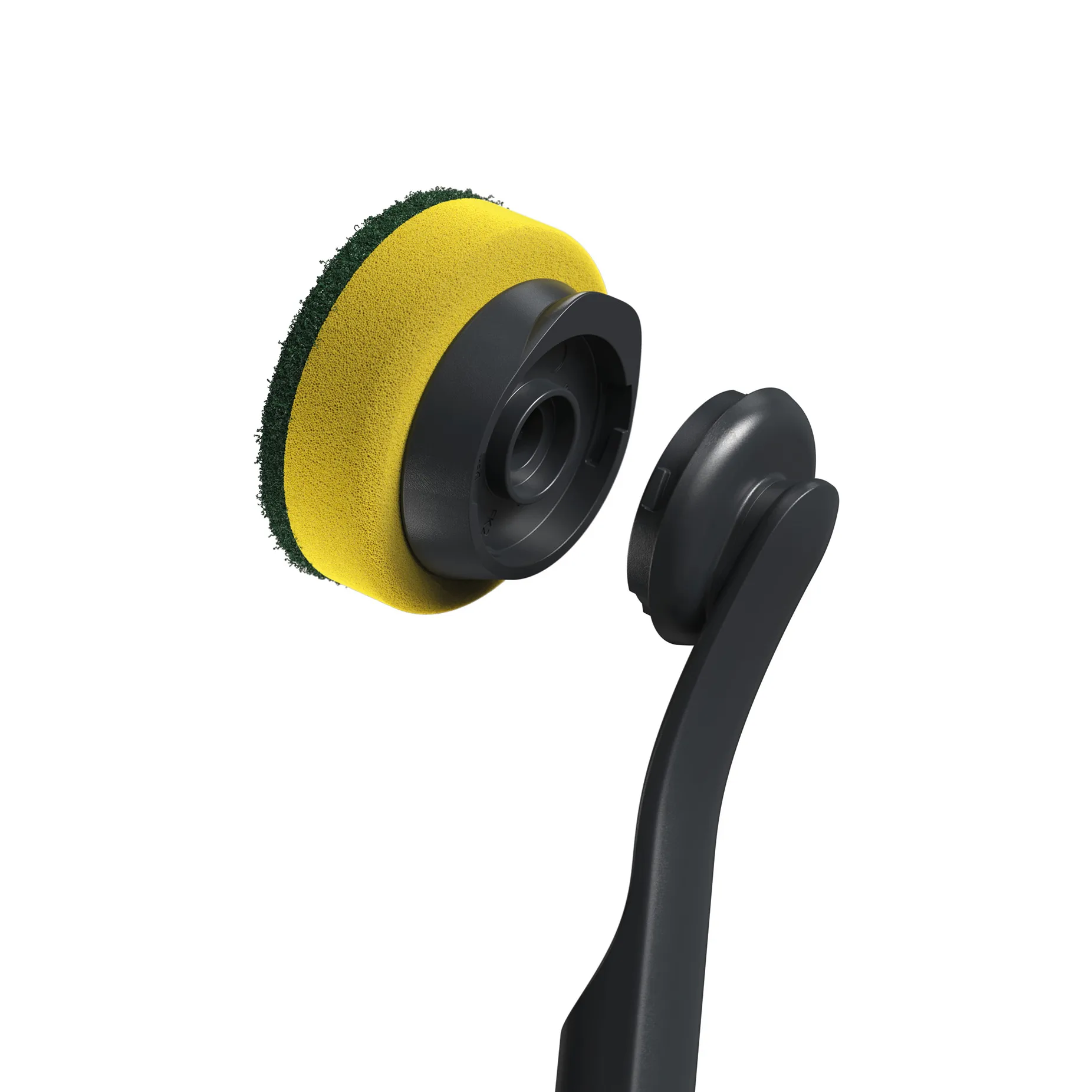 Sinktech vervangingskop spons 2-pack, Yellow Joseph Joseph