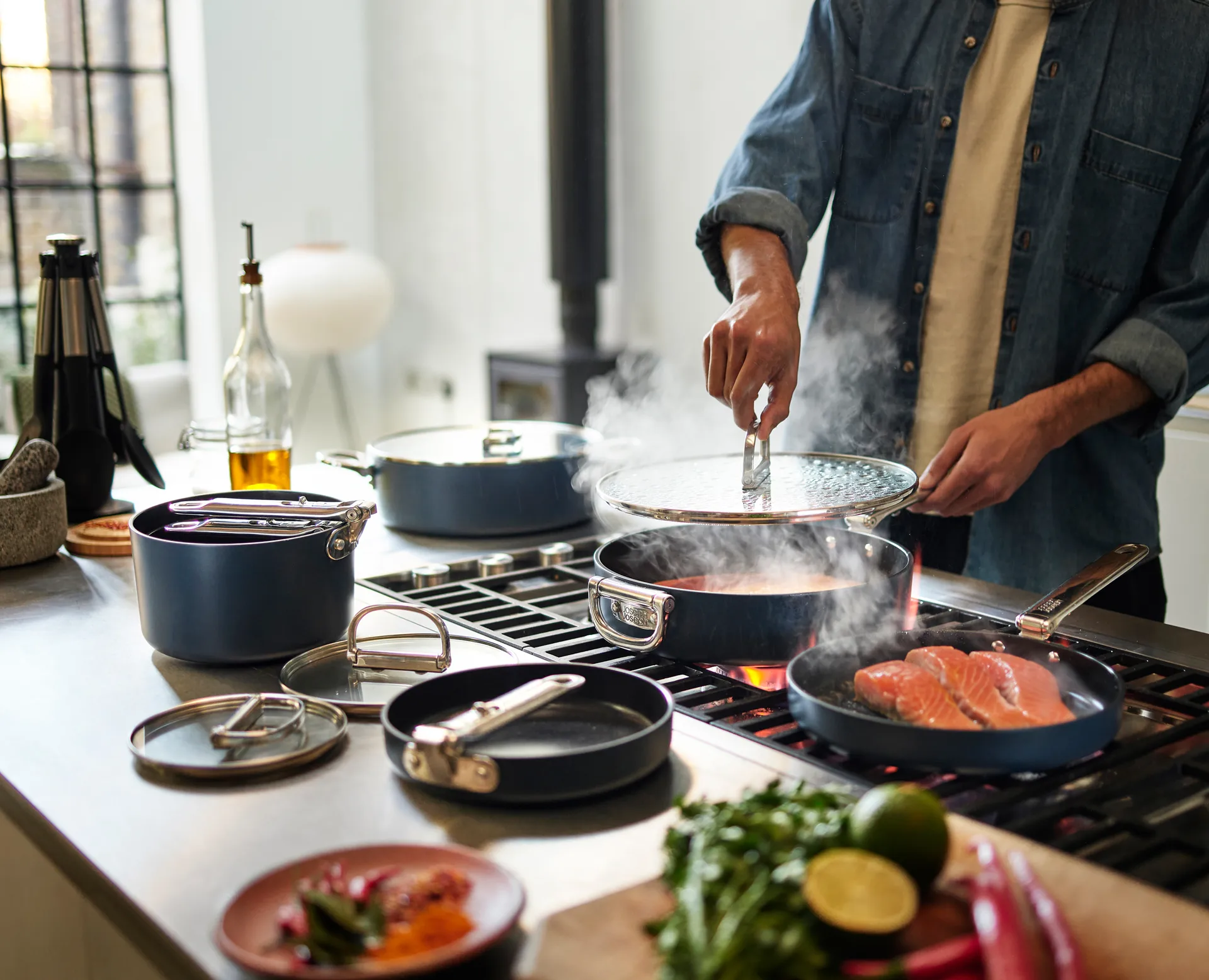 Space non stick koekenpan, Ø24 cm Joseph Joseph